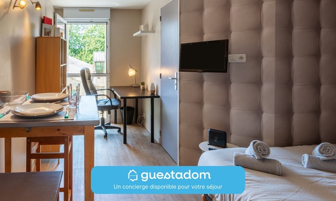 Centre-ville rive gauche Apartment | La Lullaby - Wifi - Gare - Parking