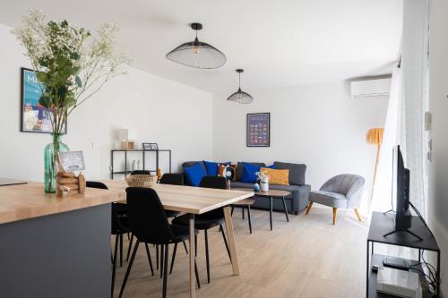 Menpenti House | La Maison du Parc I Standing 3 chambres 8 pers Parking Clim Wifi Vélodrome