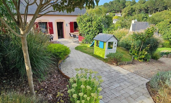 Saint-Michel-en-Greve House | LA Maison de la Mer "hon Ti-mor" à 5 min à Pied de la Plage