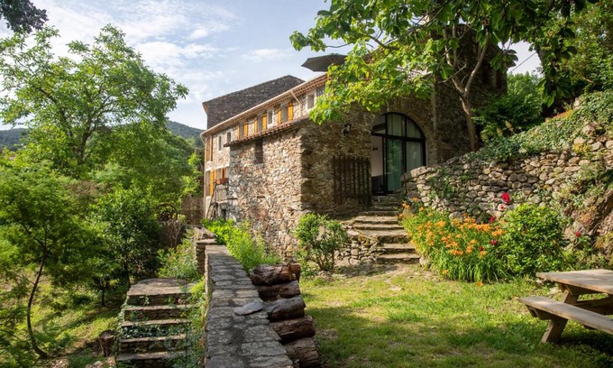 Olargues House | La Mazette, les pieds dans l'eau ! 10 Pers