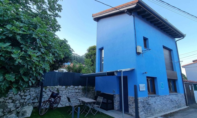 Llanes House | La Pitufina Blue Vacation Home