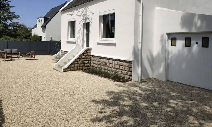 Ile-Tudy House | La Plage au Bout de la rue