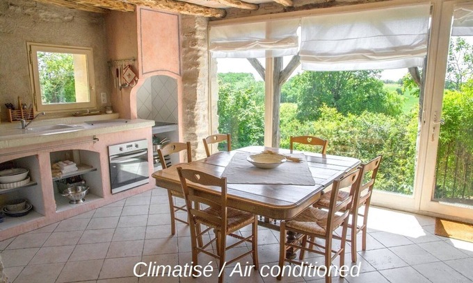 Rouffiac Cottage | La Vieille Maison - 2 to 6 people - 7 mn from Albi - heated swimming pool