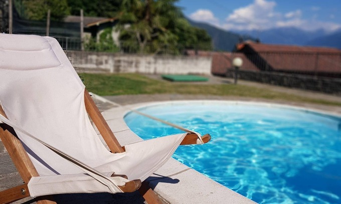 Selva House | Lake Como -Self contained House with a Pool and Private Garden