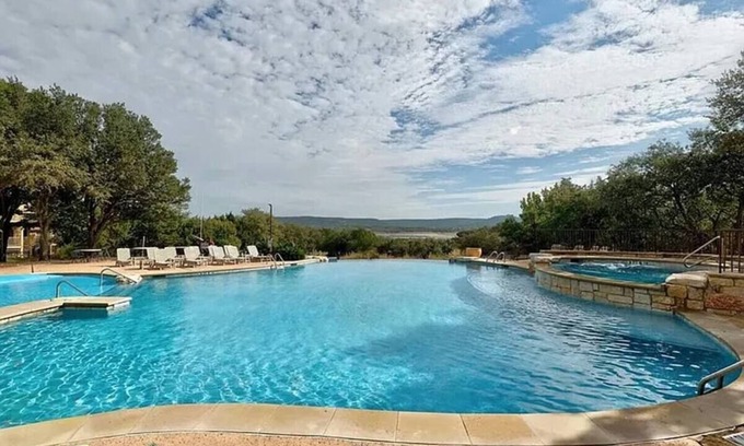 Jonestown Condo | Lake Condo - Beautiful views, pools, pickle ball, trails, and more!