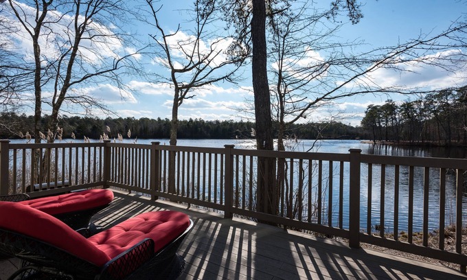 Galloway House | Lake House Waterfront Cabin Stunning views best home for bird watchers serenity