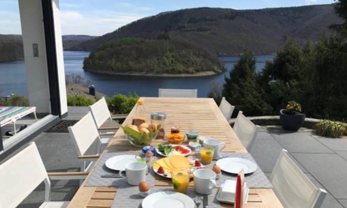 Rurberg House | Lake Oasis Rursee. Breathtaking lake view, wonderful panorama house.