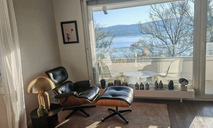 Horgen District Apartment | Lake view & access designer apartment