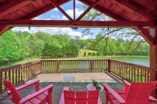 Morganton House | Lake Views Hot Tub Fire Pit 6bed