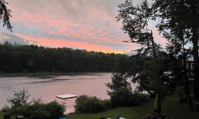 North Concord Cabin | Lakefront 3-bedroom Rustic Cabin in Ryegate, VT. Pet-Friendly!