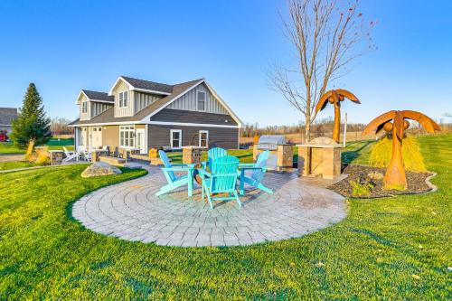 Dent House | Lakefront Gem Grills and Fire Pit in Dent