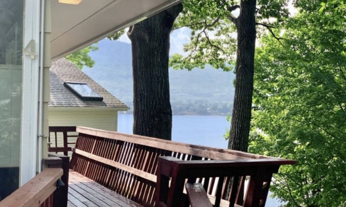 Lake George House | Lakefront house #4 near village - perfect for a couples getaway!