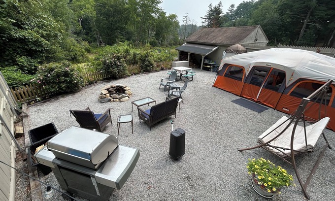Coventry RV Rental | Lakeside Haven at the Pines / Tent