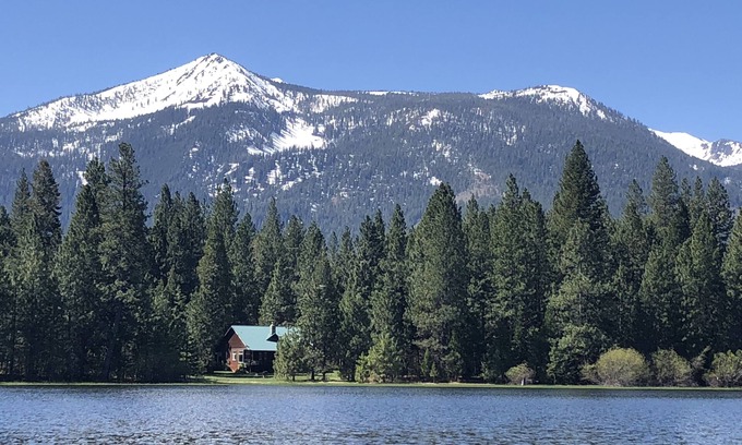 Weed House | Lakeside Stone Cottage on 6 acres on Hammond-pet friendly