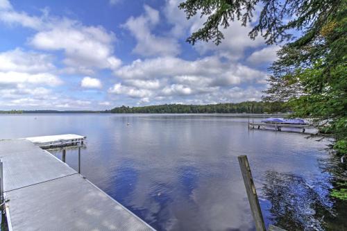 Land O Lakes House | Land O Lakes Hideaway with Boat Dock and Lake Views!