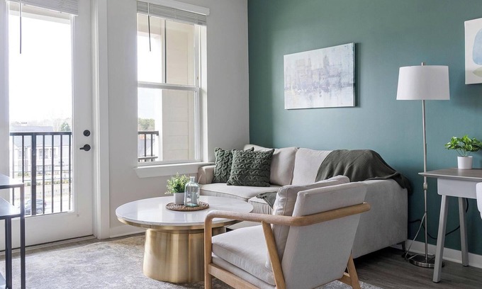 Sugar Hill Apartment | Landing | Chic 1BD, Yoga Studio, Clubhouse