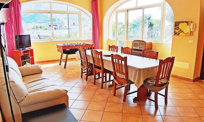 Panza Apartment | Large 120 sq m independent apartment, 2 bedrooms, double living room and terrace.