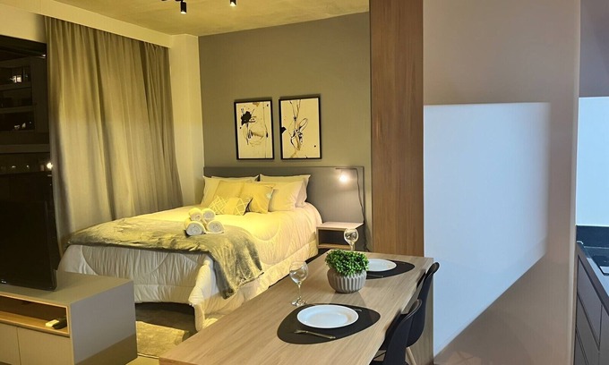 Vila Olimpia Apartment | Large and modern luxury studio in Vila Olimpia - Millennium 1307