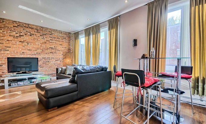 Gay Village Condo | Large apartment with Roof terrace and Private parking space at low cost