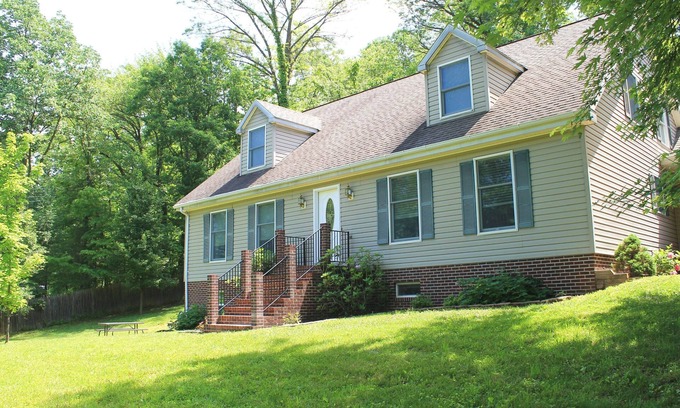 Halltown House | Large Groups, Hot Tub, Near Attractions, Wooded/Country Setting w/Aparment/Annex