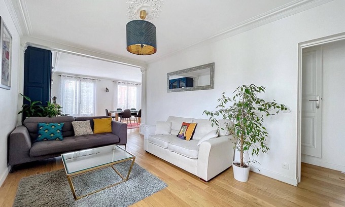 Alfortville House | Large house with garden 10 minutes from Paris