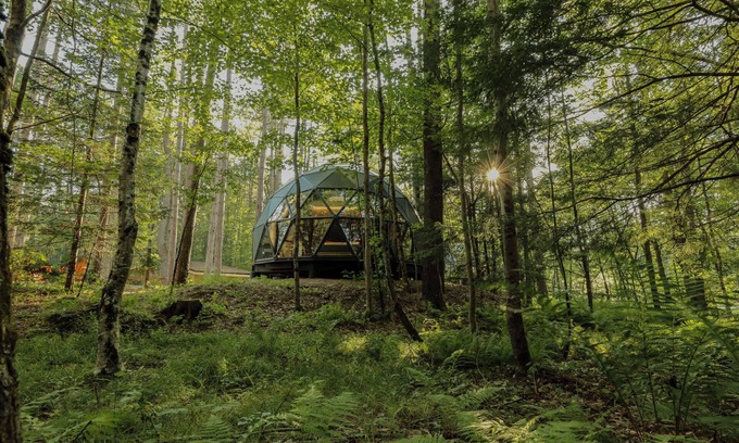 Freeport Cabin | Large, luxurious geodesic dome - 04