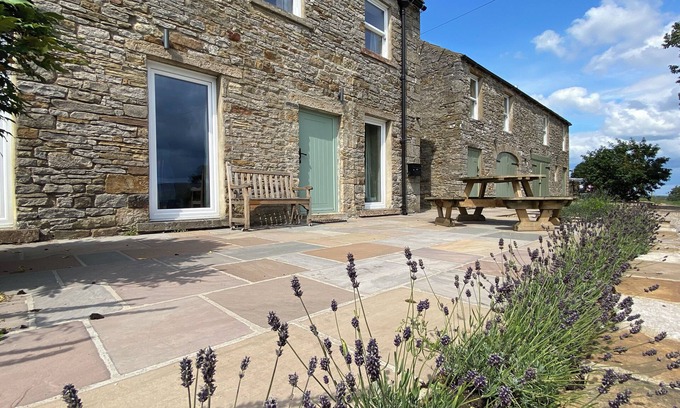 Leyburn Cottage | Large Stone Cottage In Mature South Facing Garden Enjoying Stunning Views