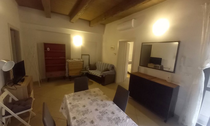 Faenza Apartment | Large two-room apartment on the ground floor on an internal courtyard