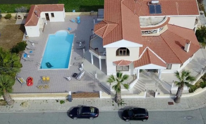 Pyla Villa | Larnaca Mansion Ideal for 3 Families or more