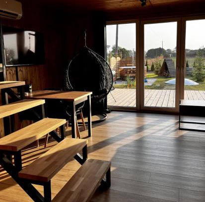 Szeligi House | Laski Lake Mazury - domek z jacuzzi blisko jeziora