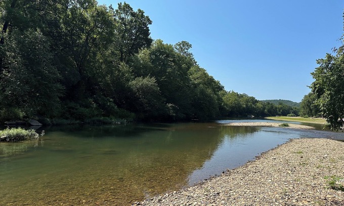 Caddo Gap Cabin | Lazy Bear Cabin on the Caddo River, Walk into the River