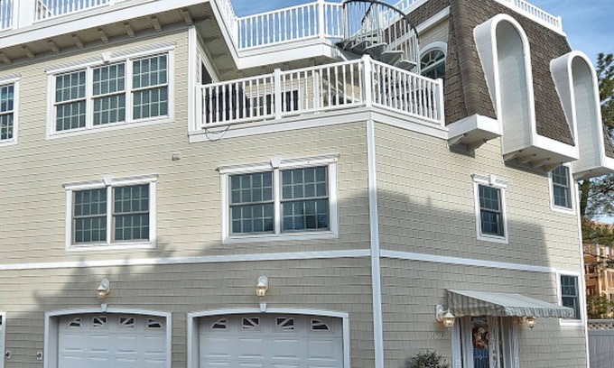 North Beach Condo | LBI Steps to Beach, Lux Condo w Elevator, 4 Beds, 3 Bath, New Listing