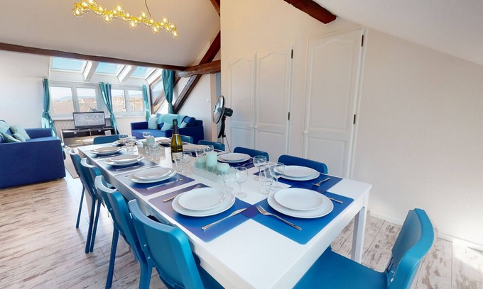 Saint Joseph/Mittelharth Apartment | Le Cocon Colmarien - Proche centre ville et gare