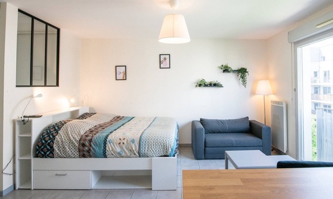 Charpennes - Charmettes Apartment | Le Gaïa - Joli appartement calme et bien placé