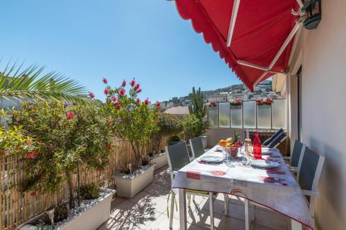 Mantega Apartment | LE MANTEGA - F2 MODERNE,CENTRE VILLE, 2 GRANDES TERRASSES,CLIMATISATION, ASCENSEUR