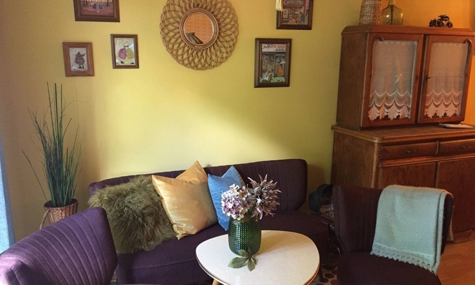 Hirzweiler Apartment | Le mignon. Small, cozy apartment with large terrace in the countryside.
