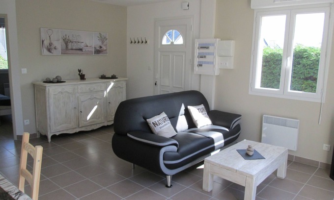 Pleherel-Plage-Vieux-Bourg House | "Le P'tit Galet" new house for 2/4 people, on one level, 450m from the sea, Wifi