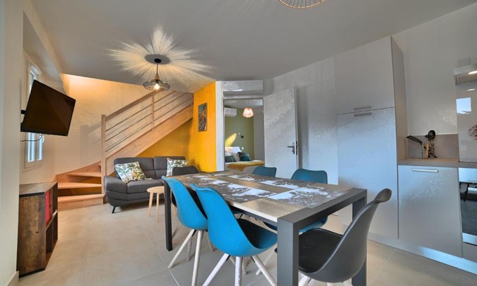 Les Mathes House | LE PACHA Maison avec piscine/parking/wifi/plages 5kms