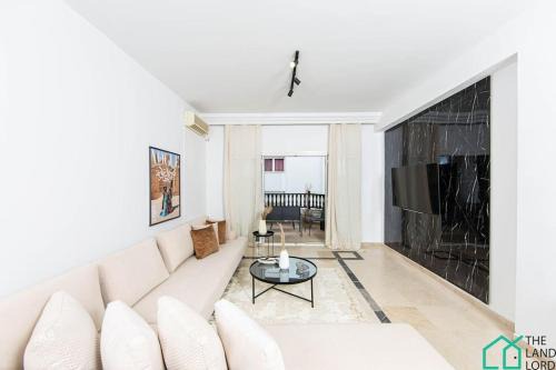 Sidi Dhrif Apartment | Le Parfait II : Bord de mer central et luxueux