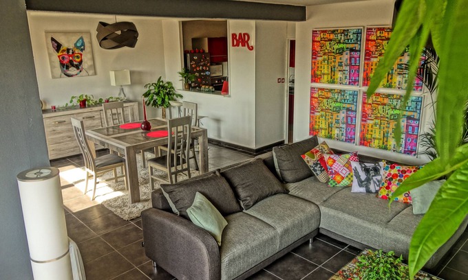 Saint Michel Apartment | Le Patchwork Loft Calme et Cozy+parking Privé