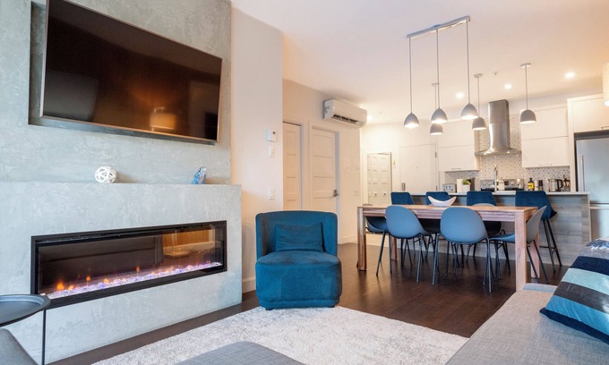 Centre-Ville Condo | Le Saphir, NEW, Spacious 2-bedroom Condo, Downtown Quebec City 5*, Quebec City