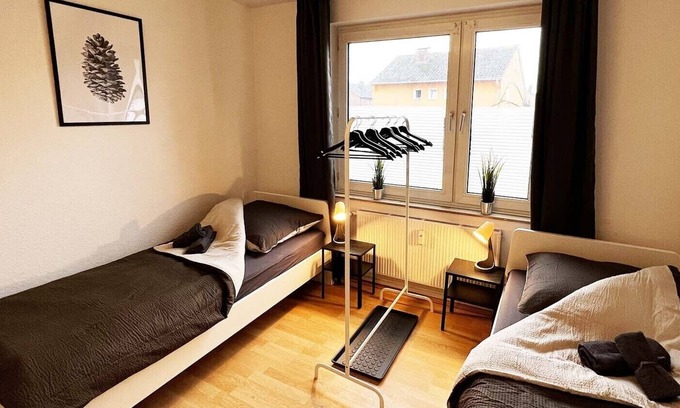 Lengerich Apartment | Le02 - Ferienwohnung mit Balkon in Lengerich, 75qm, 3 Zimmer, Max. 6 Personen