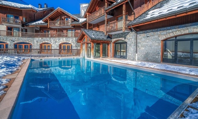 Le Corbier Apartment | Les Alpages du Corbier C301 - Piscine partagée