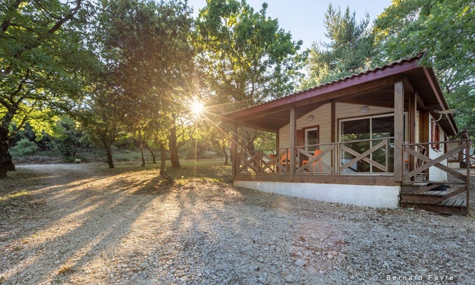 Bourg-Saint-Andeol Ski Chalet | "Les Lavandes" chalet overlooking lavender and mont ventoux