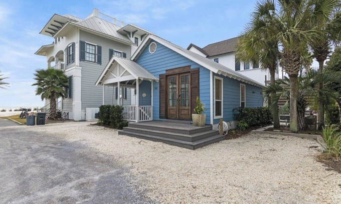 Grayton Beach House | Little Blue Heaven 30A Beachside Cottage w/Pool