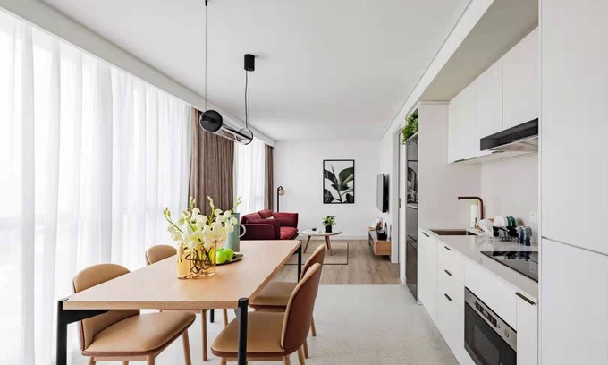 Changning Apartment | LIV'N 833 From Greystar is situated in Zhongshan Park Business District