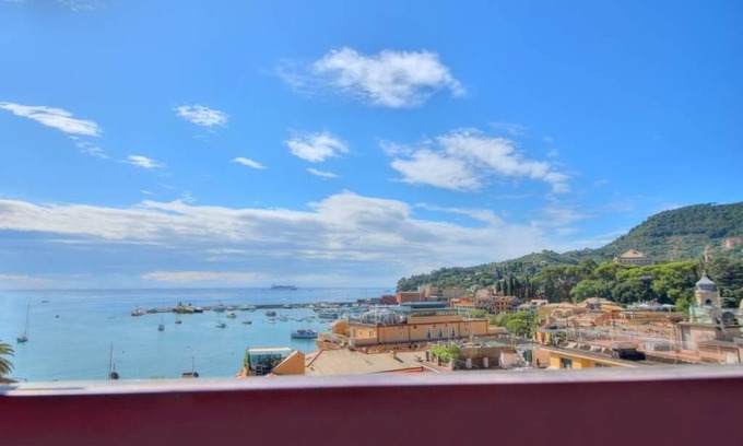 Arzeno Apartment | Livin' Portofino Sea apartment with terrrace and sea wiew