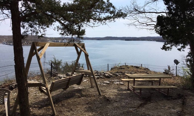 McColley Apartment | Located on a bluffcliff, 80 ft off the water with a magnificent view of the Lake