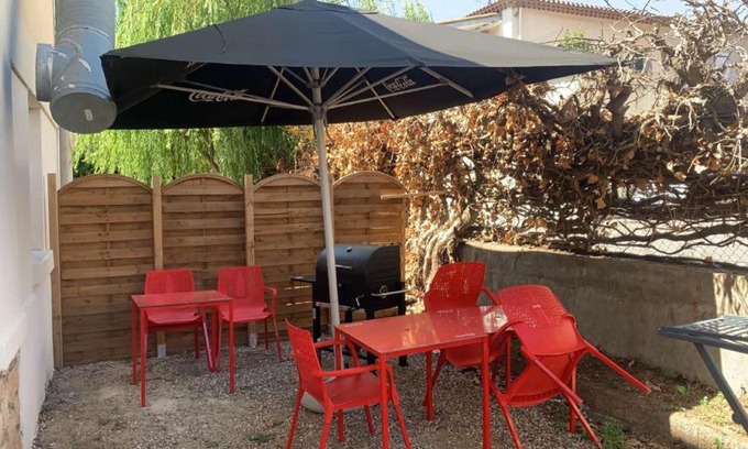 Beziers Apartment | Location T3 meublé avec jardin