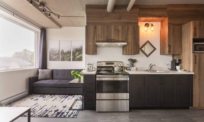Rimouski-Neigette Apartment | Loft 303 | Rooftop | Downtown